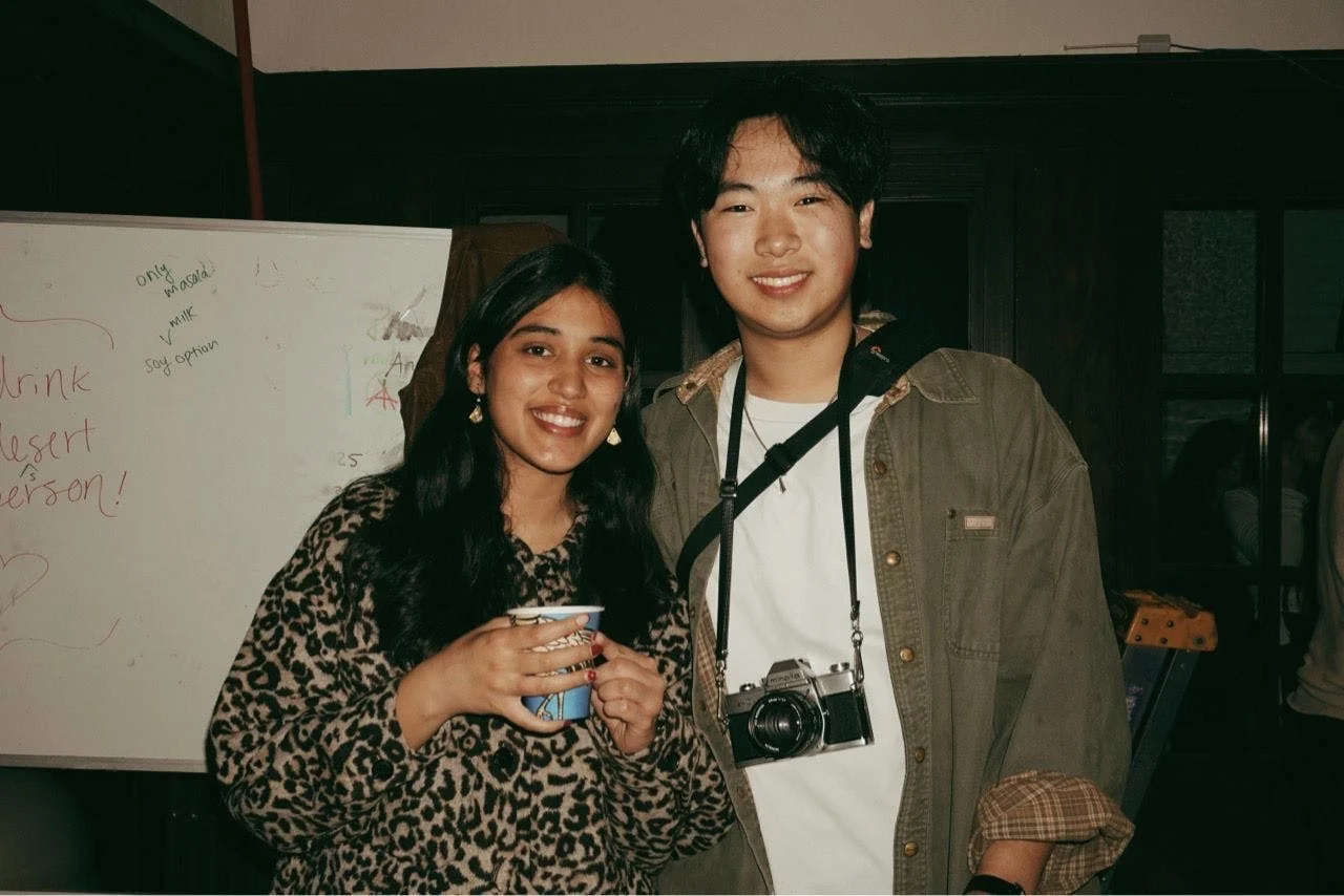 Isha Jain (left) and Toby Shiao (right)